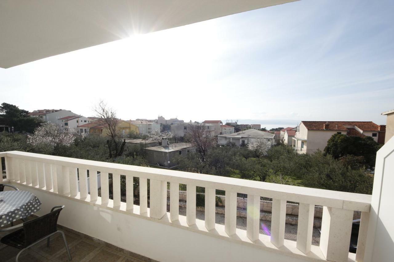 Apartmani Znaor Baška Voda Buitenkant foto